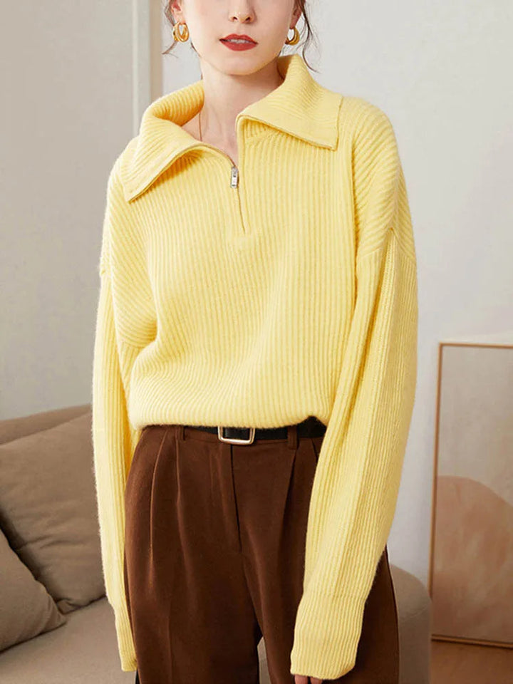NORTHLINE STUDIO | Zipper Sweater