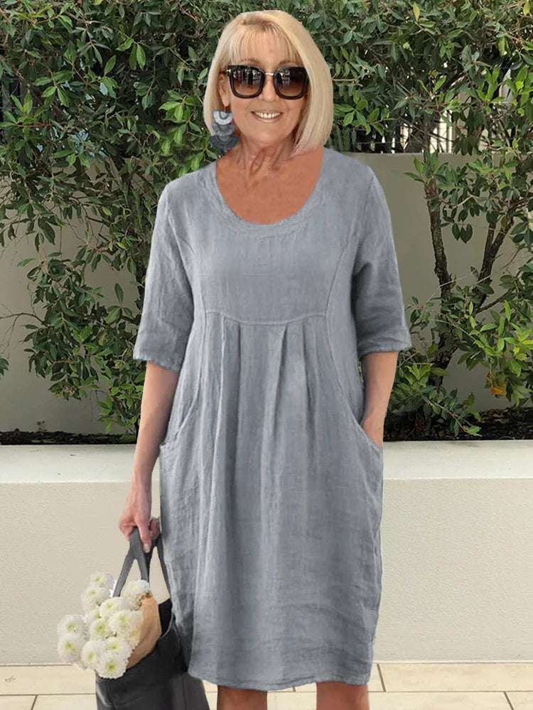 Pauline | Effortless Linen Dress