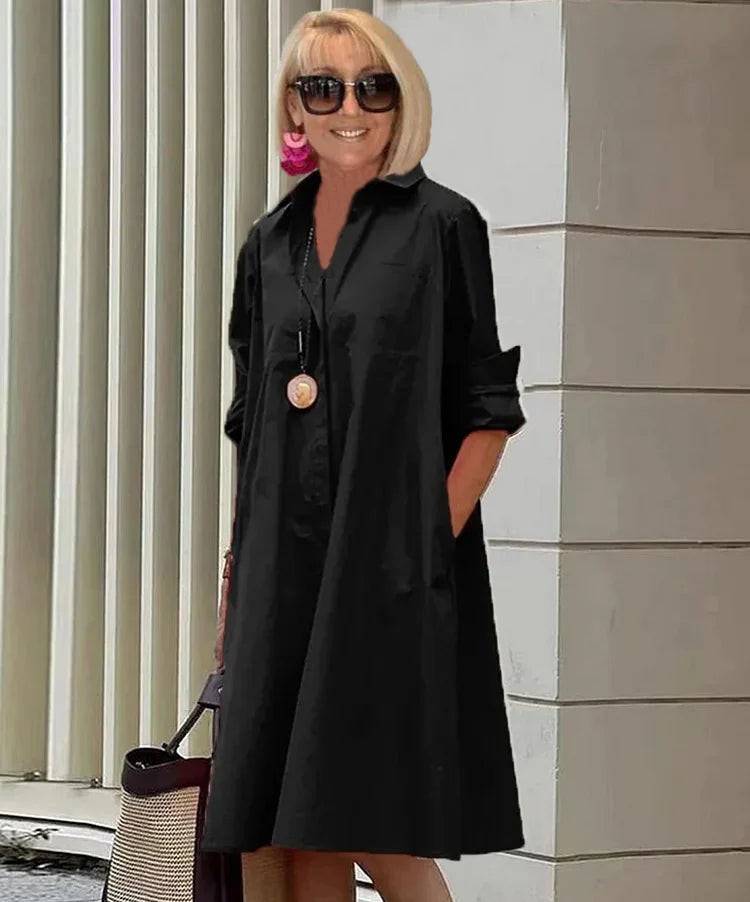 EDITH | RELAXED SHIRT DRESS