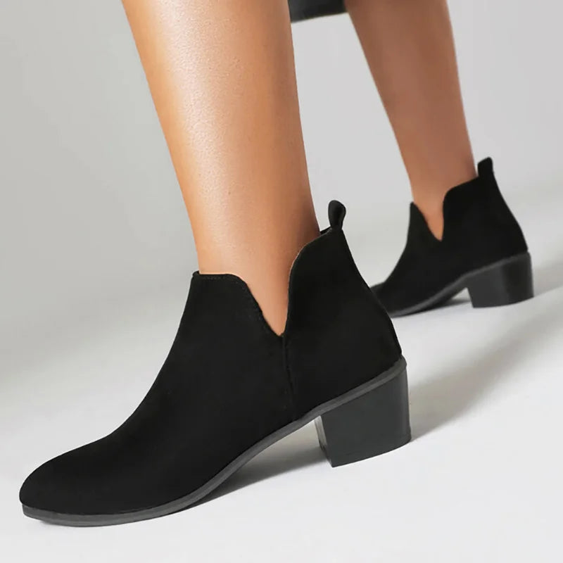 NORTHLINE STUDIO | PRINTED ANKLE BOOTS