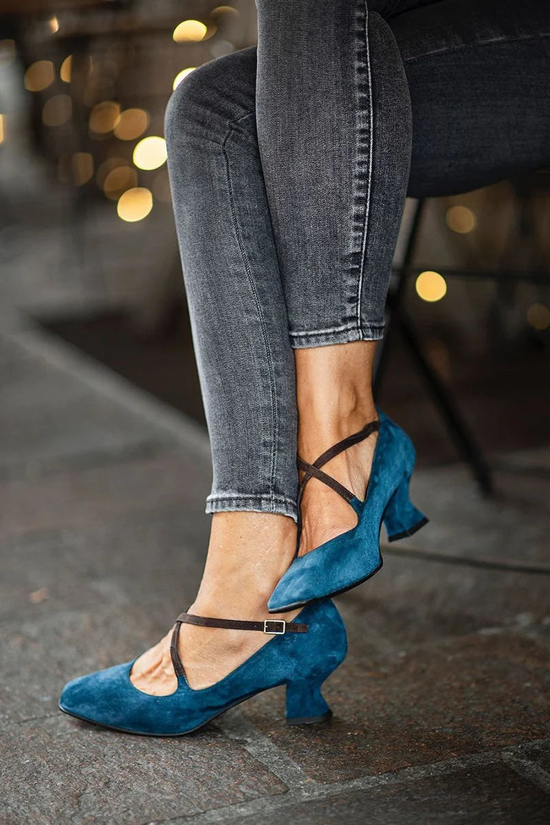 NORTHLINE STUDIO | ELEGANT STRAP MID-HEELS