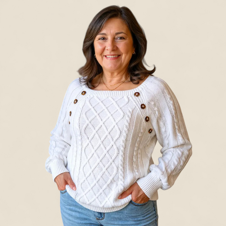 Calla | Cozy Cable Knit Sweater