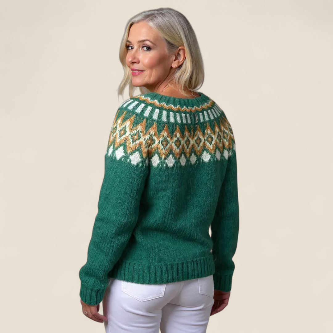 Natalia | Vintage Icelandic Cardigan