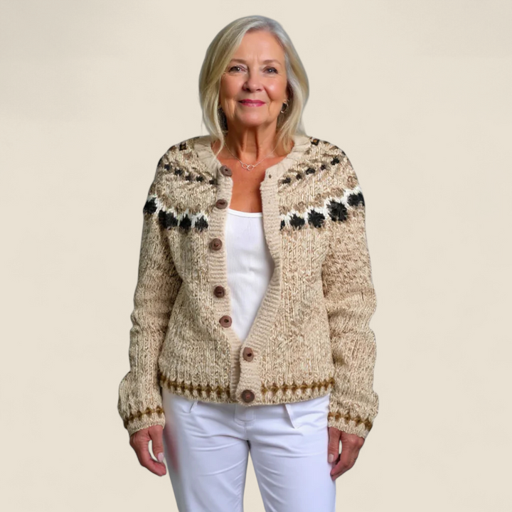 Aubree | Vintage Icelandic Cardigan
