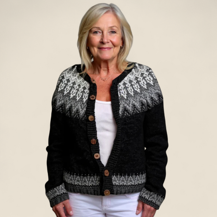 Nevaeh | Vintage Icelandic Cardigan