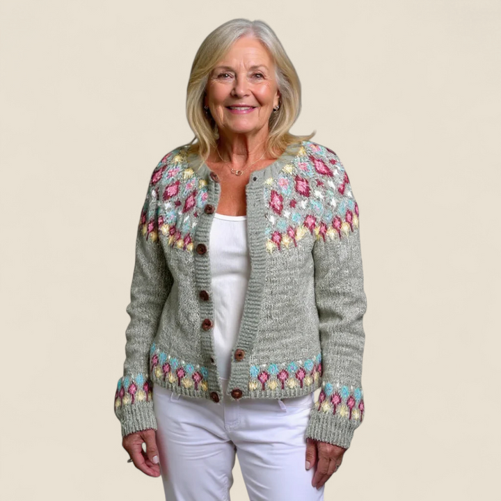 Madeline | Vintage Icelandic Cardigan