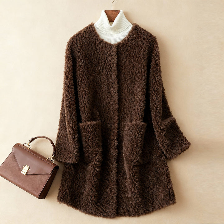 Bianca | Warm Shearling Coat