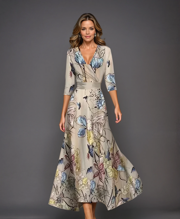 Lara | Vibrant Print Maxi Dress