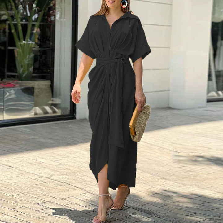 AMELIA | MODERN PRINT SHIRT DRESS