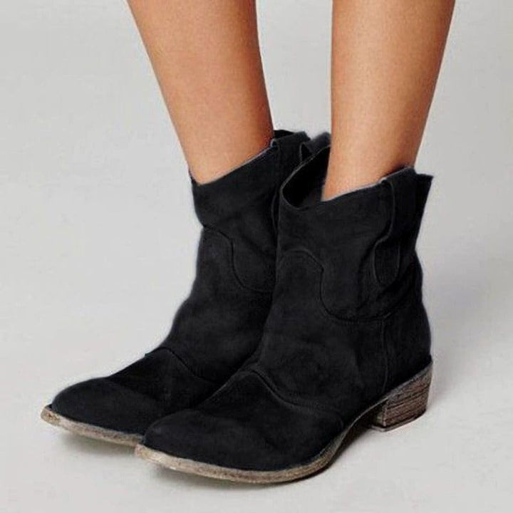 NORTHLINE STUDIO | Ridge Suede Western Boots