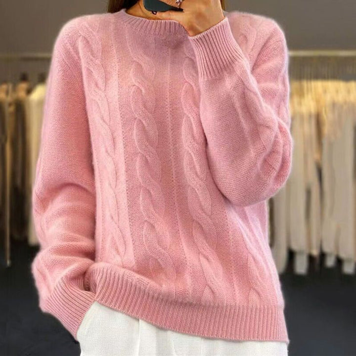 NORTHLINE STUDIO | SOFT CABLE-KNIT SWEATER