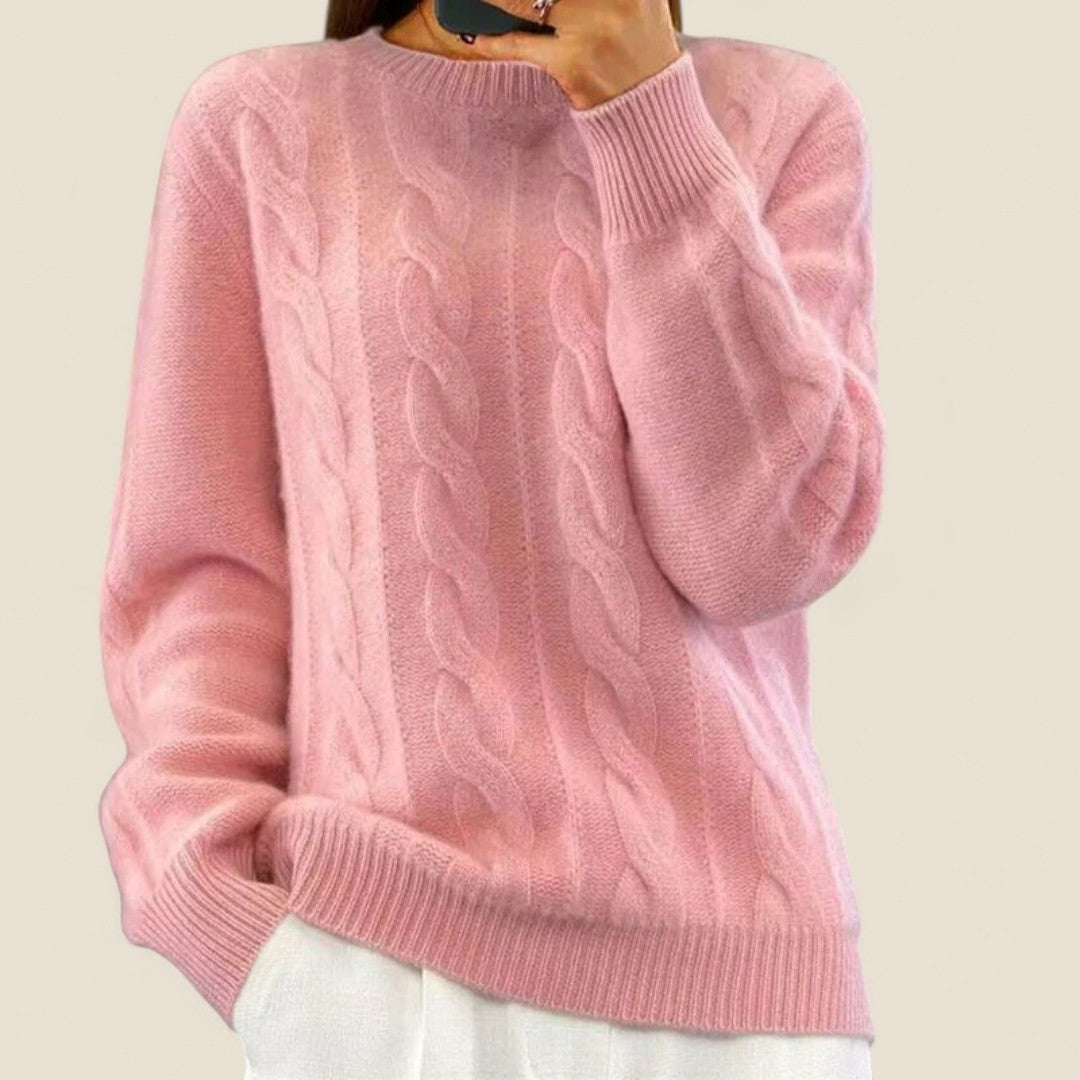 Evie | Soft Cable Sweater
