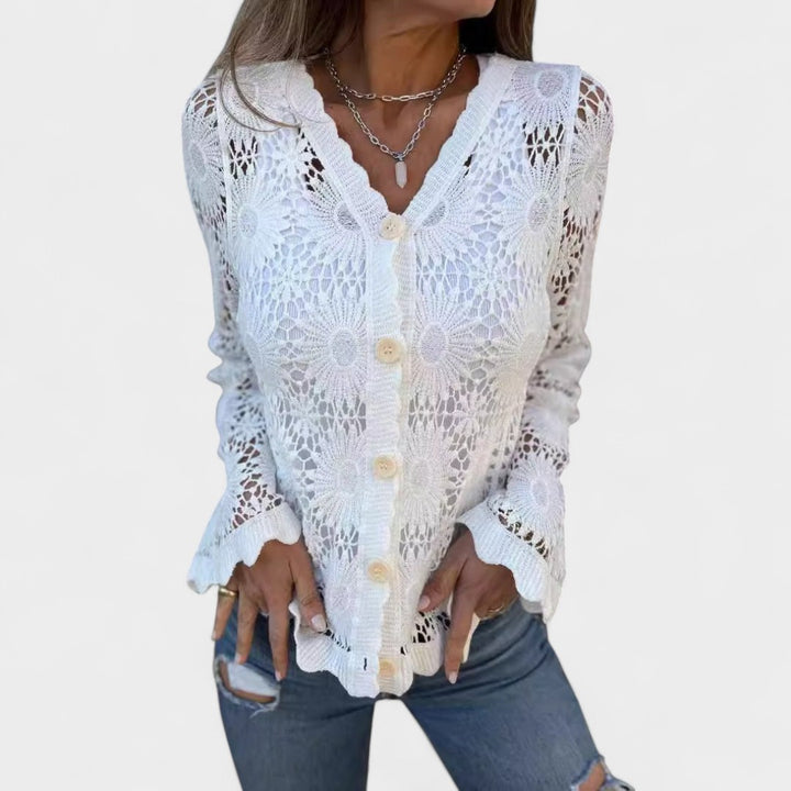 NORTHLINE STUDIO | CROCHET LACE CARDIGAN