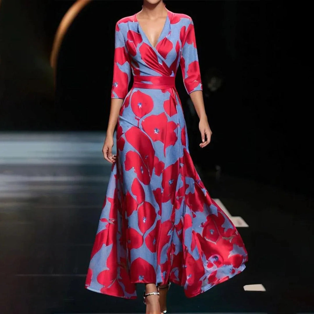 Lara | Vibrant Print Maxi Dress